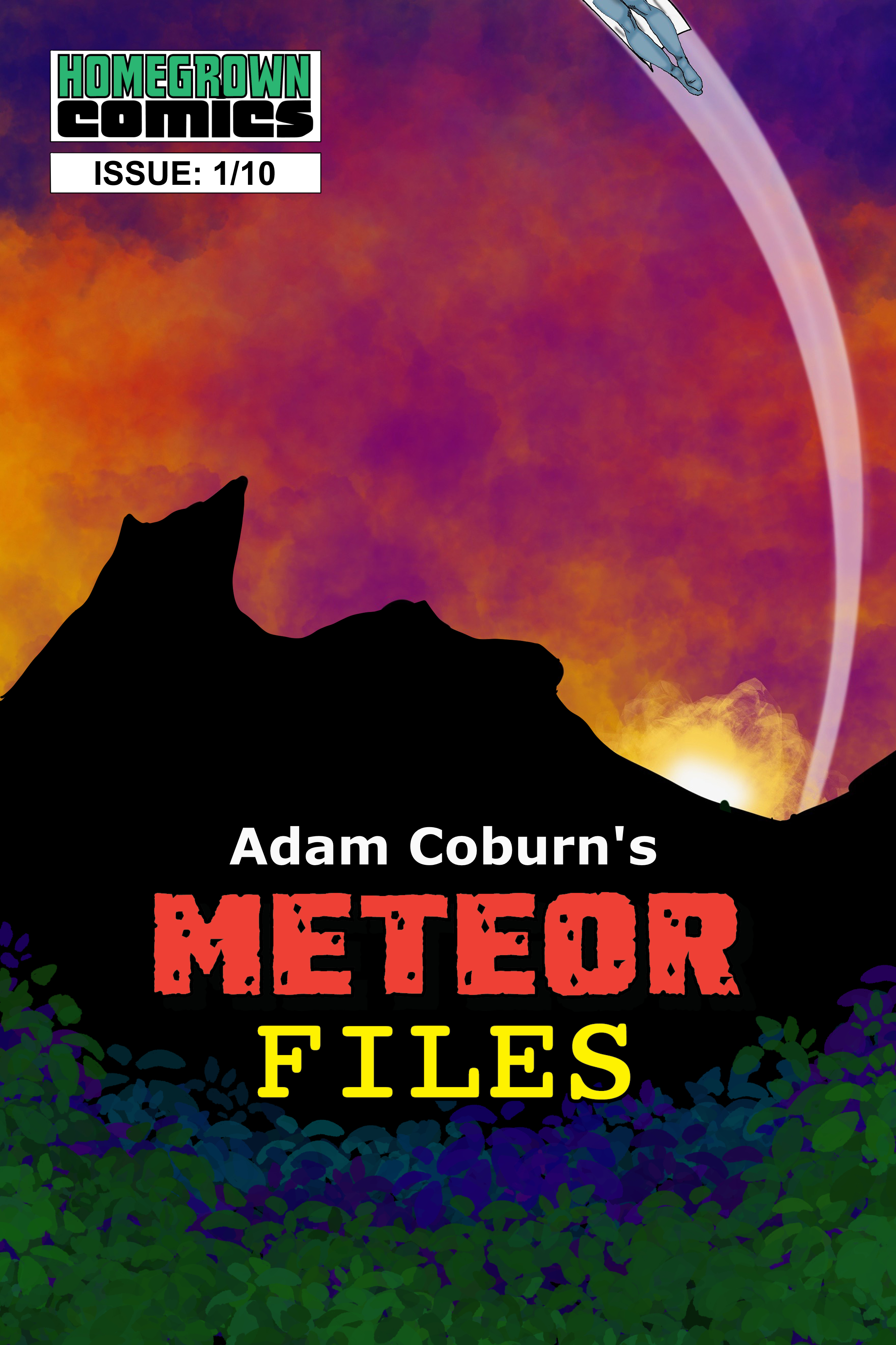 Meteor Files Comic Cover