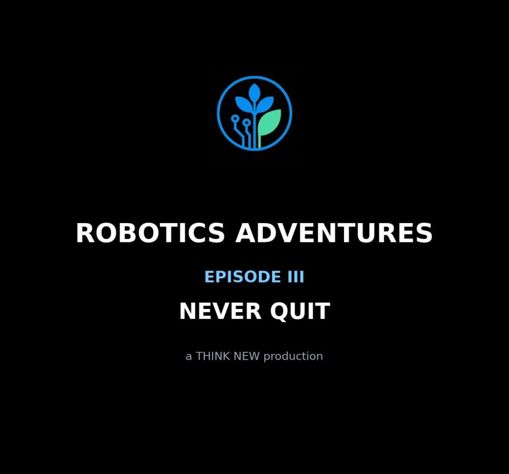 Episode III - Never Quit title card