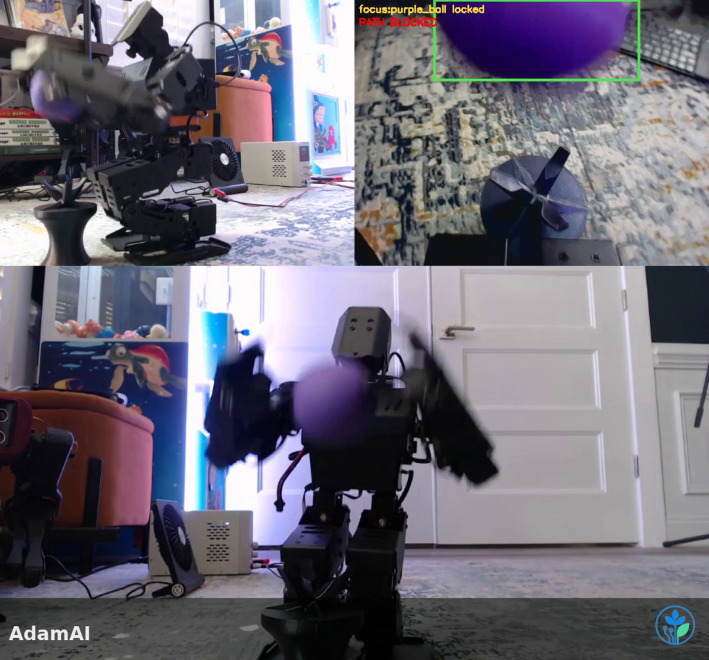 AiNex humanoid robot LeBron - ep6_throw